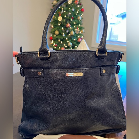 Michael Kors Naomi Navy Large Satchel and Wallet Like New Excellent Condition - Picture 5 of 11